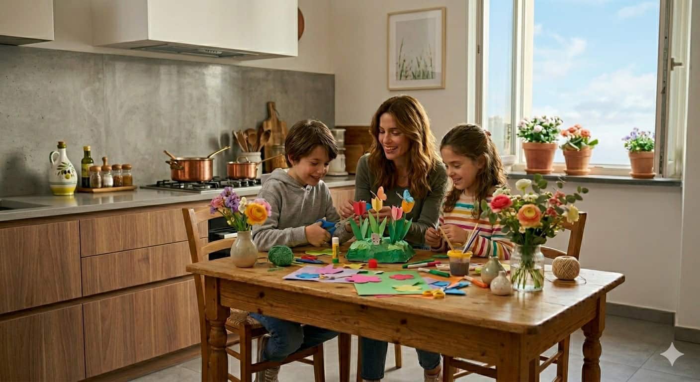 6 lavoretti facili e divertenti per la festa della mamma 2026