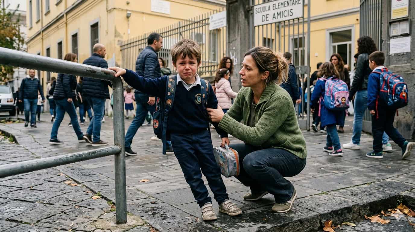 Ogni mattina la stessa scena: quando un bambino rifiuta la scuola